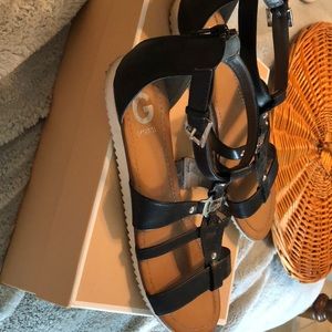 Guess sandals, worn once!
